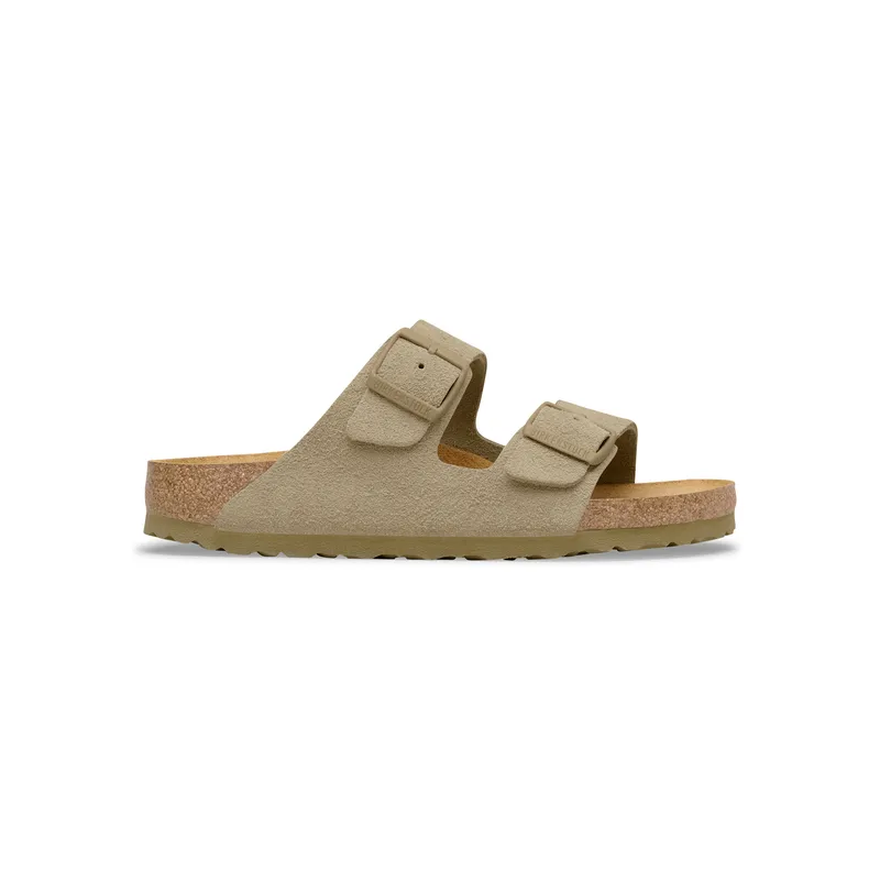 Birkenstock Arizona natikač semiš faded khaki regular 1031998