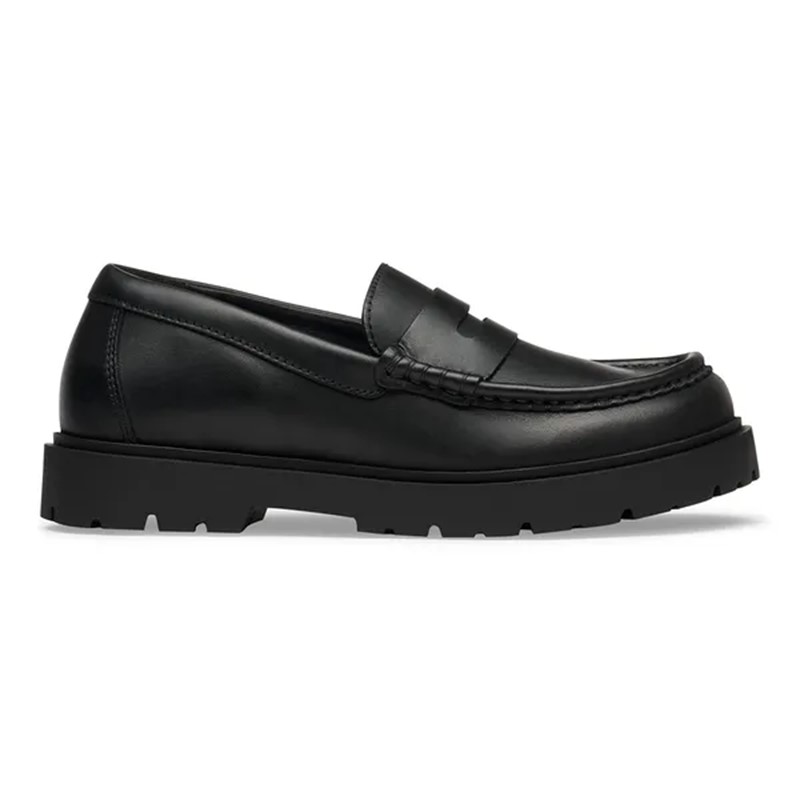 Birkenstock Highwood loafer ženski mokasin v oljenem usnju in v črni barvi regular kopito 1032594