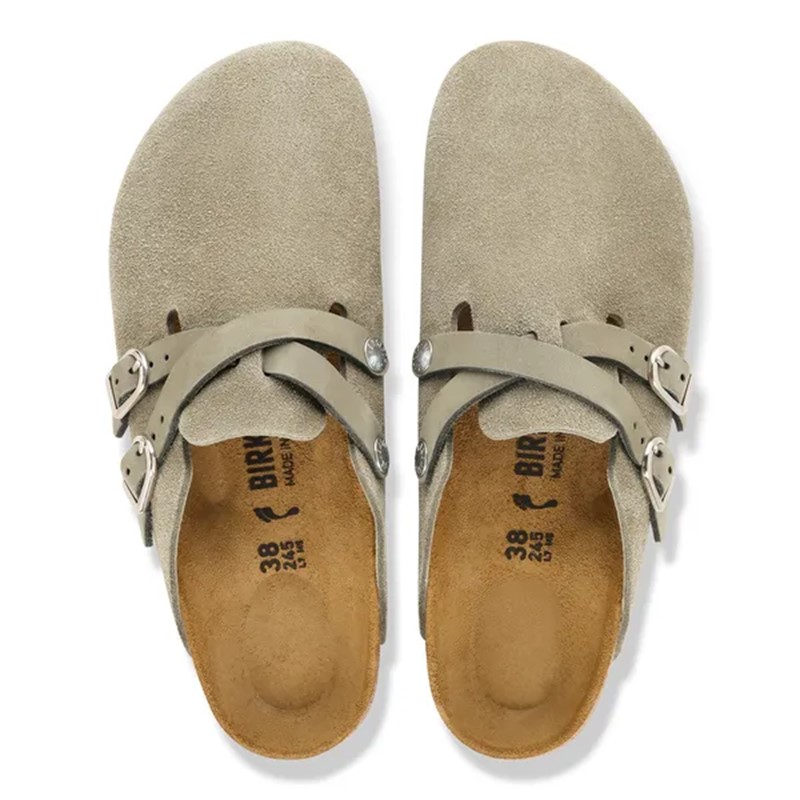Birkenstock Blair ženski natikač v semiš usnju regular kopito 1032884