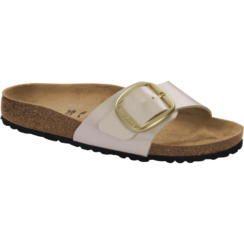 Birkenstock Madrid BB BF Graceful pearl white ženski natikač ozko kopito 1015279