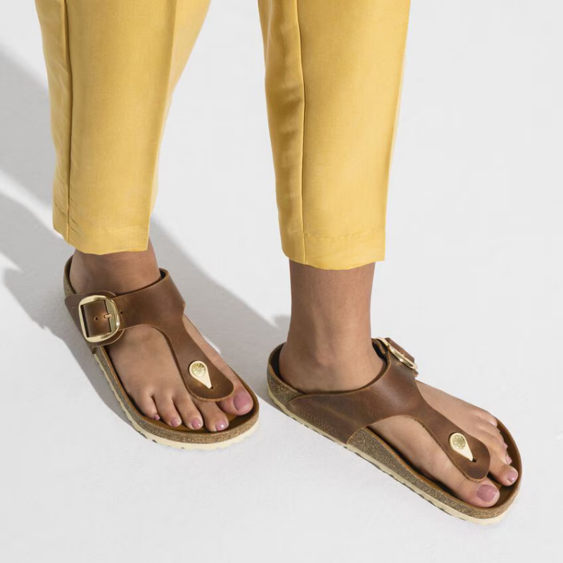 Birkenstock Gizeh Big Buckle Cognac regular 1018745