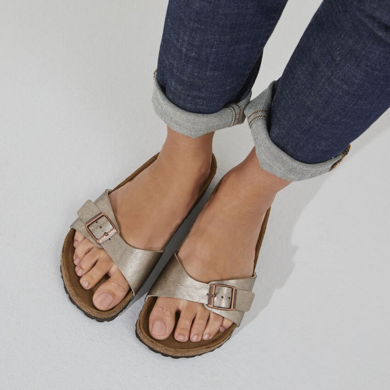 Birkenstock Madrid Graceful taupe ozko kopito 1020632