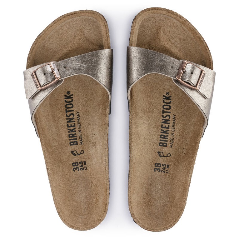 Birkenstock Madrid Graceful taupe ozko kopito 1020632