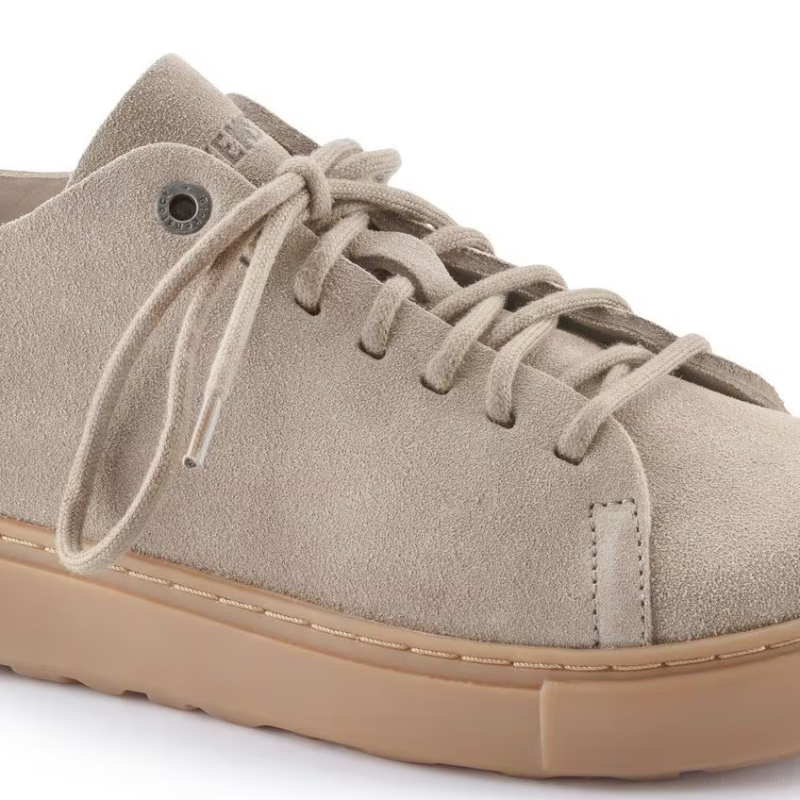 Birkenstock čevlji Bend Low Decon semiš usnje Gray Taupe 1024633