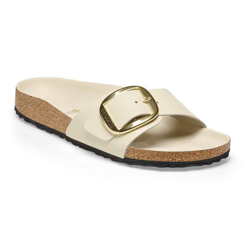  Birkenstock Madrid BB ozko kopito High Shine Ecru 1025298
