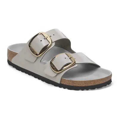 Birkenstock Arizona Big Buckle high shine stone coin regular 1029346