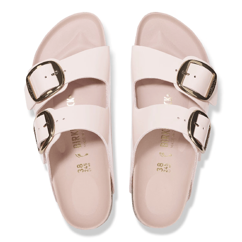 Birkenstock Arizona Big Buckle high shine light rose 1029352