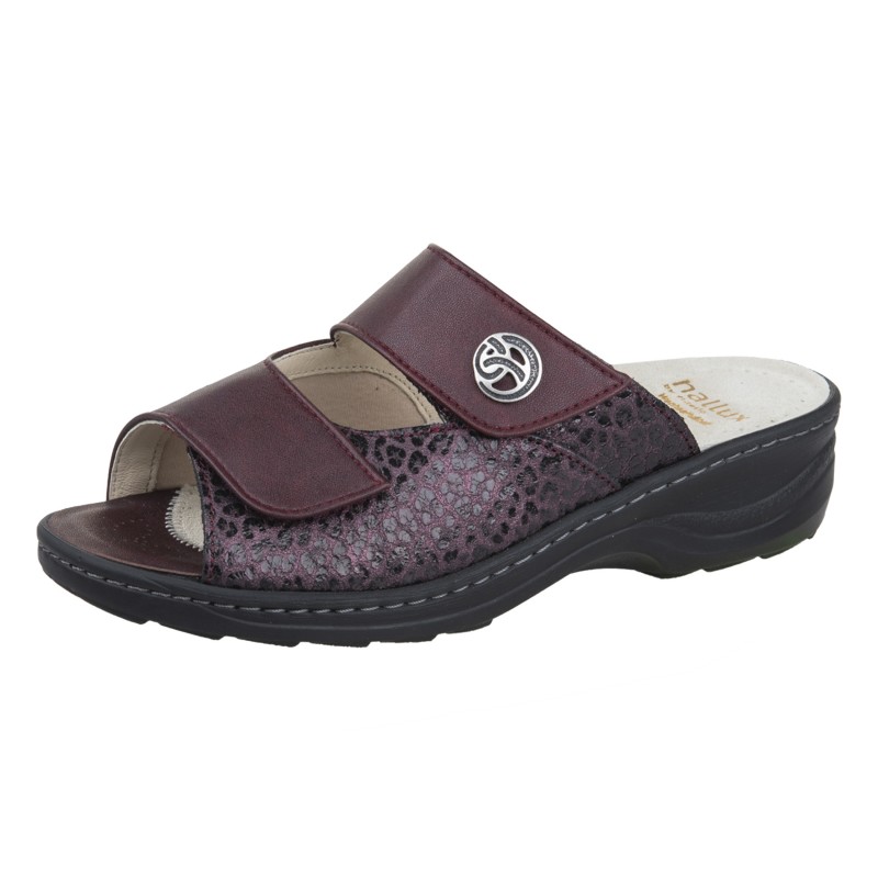 Hallux ženski natikači bordo 236031_07
