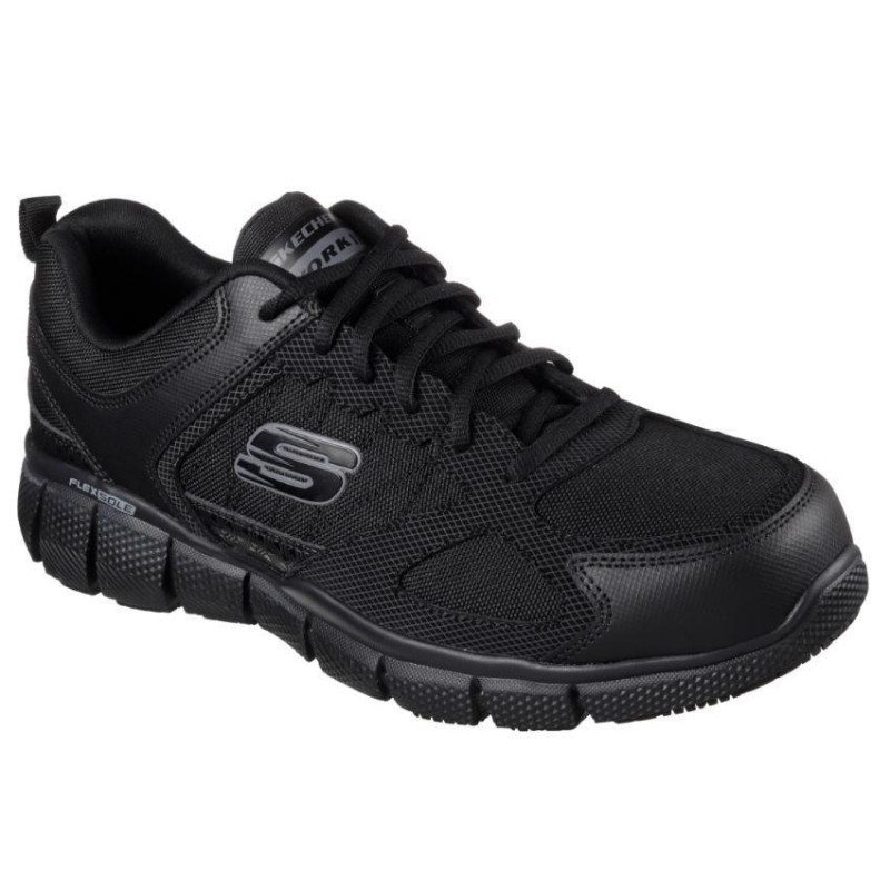 Skechers work moški superg Telfin Sanphet 77152EC BLK