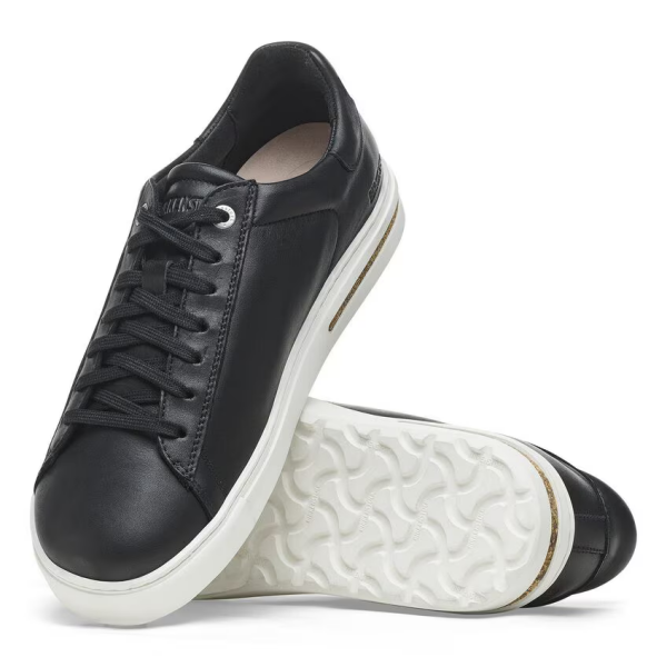 Birkenstock čevlji Bend Low gladko usnje Black 1017721