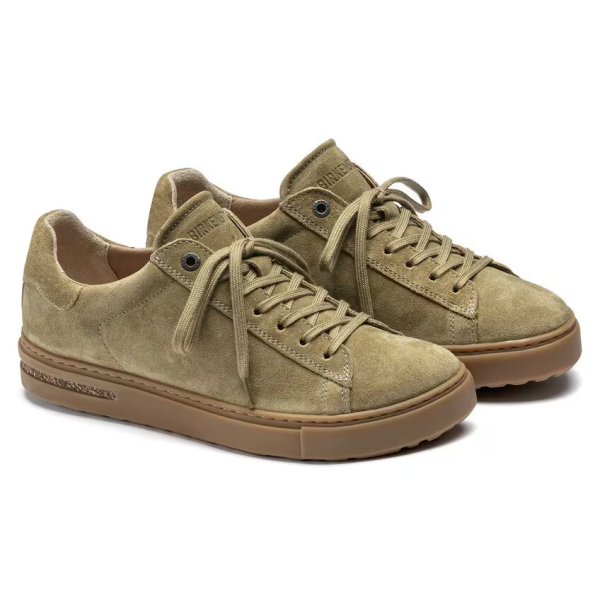 Birkenstock čevlji Bend low semiš usnje Faded Khaki 1017725