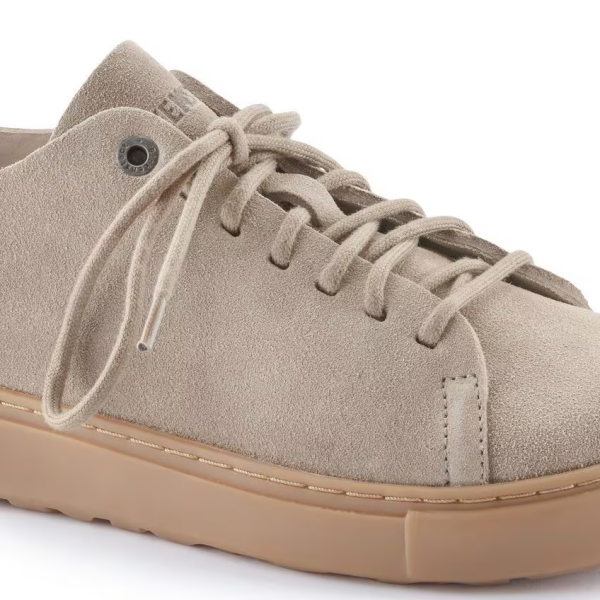 Birkenstock čevlji Bend Low Decon semiš usnje Gray Taupe 1024633