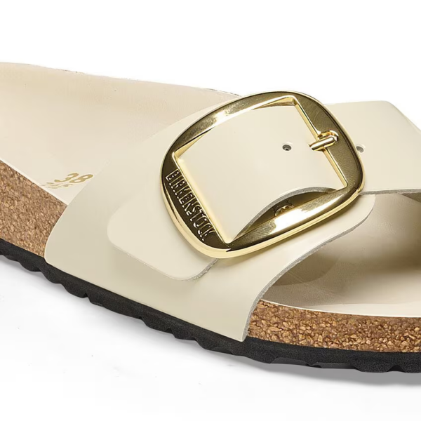 Birkenstock Madrid BB ozko kopito High Shine Ecru 1025298