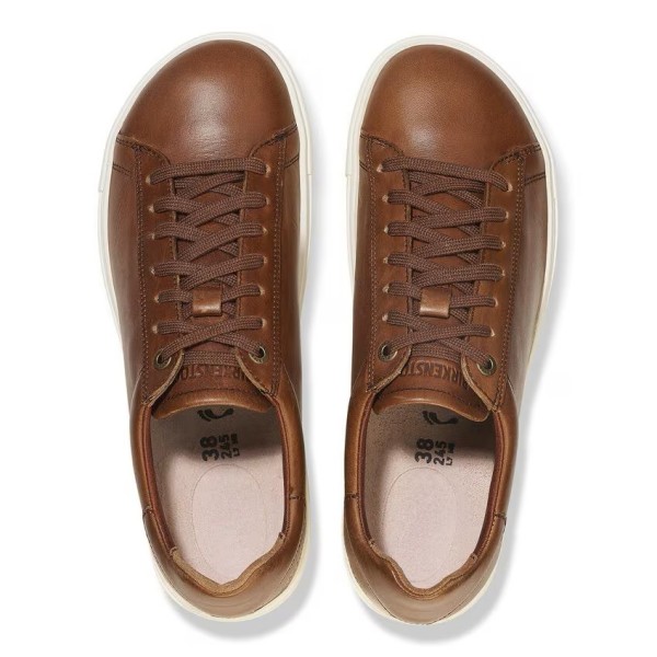 Birkenstock čevlji Bend Low gladko usnje Cognac 1026177