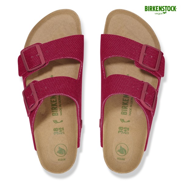 Birkenstock Arizona Vegan Fuchsia Tulip Regular Fit 1026644