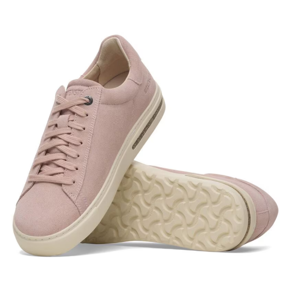 Birkenstock čevlji Bend low semiš usnje Light Rose Regular 1029572