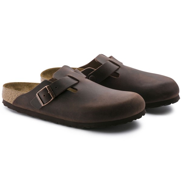 Birkenstock Boston Habana 860131 Regular