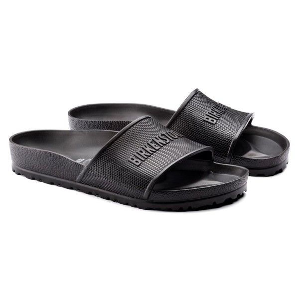 Birkenstock Barbados ženski natikač v Black barvi 1024561