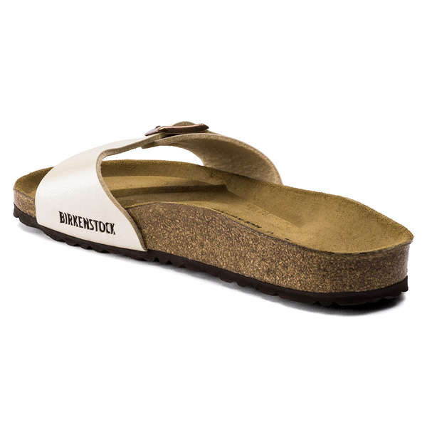 Birkenstock Madrid Graceful Pearl White ozki 940153