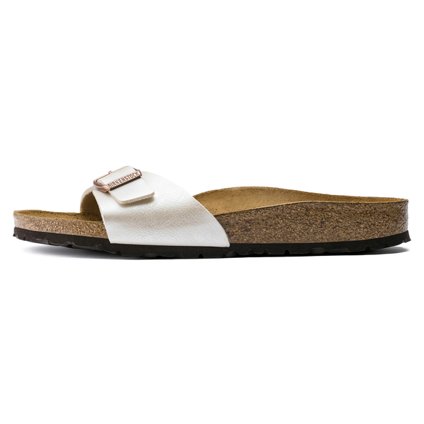 Birkenstock Madrid Graceful Pearl White ozki 940153