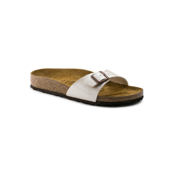 Birkenstock Madrid Graceful Pearl White ozki 940153