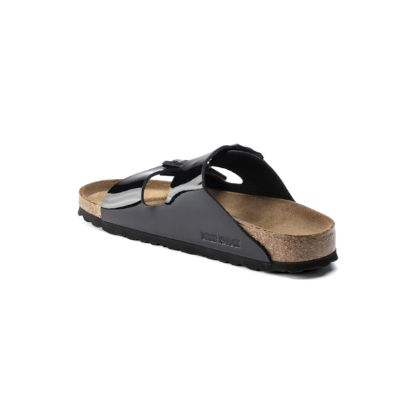 Birkenstock Arizona Birkoflor lak črni regular 1005291