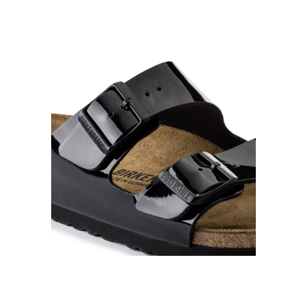 Birkenstock Arizona Birkoflor lak črni regular 1005291