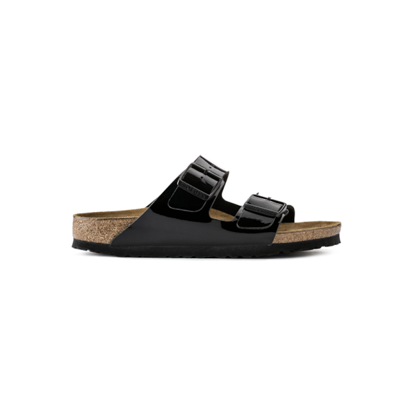 Birkenstock Arizona Birkoflor lak črni regular 1005291