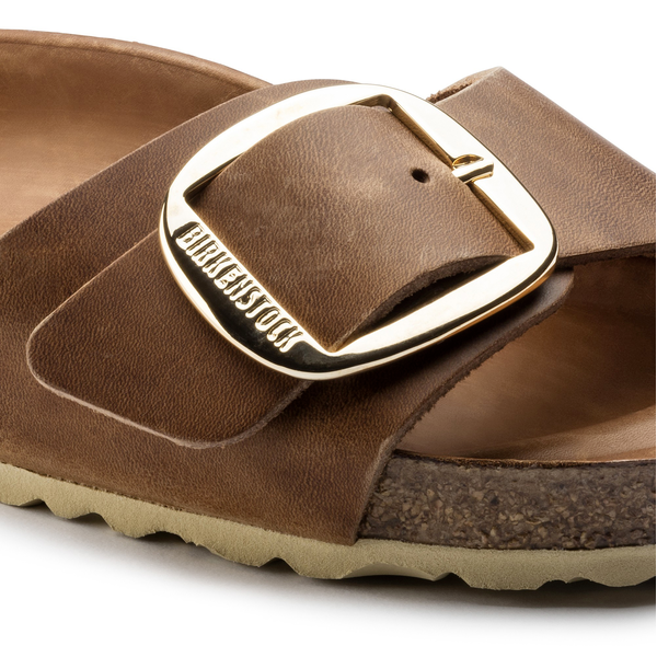  Birkenstock Madrid BB ozko kopito oljeno usnje cognac 1006525