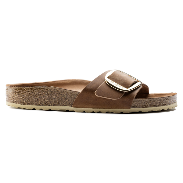  Birkenstock Madrid BB ozko kopito oljeno usnje cognac 1006525