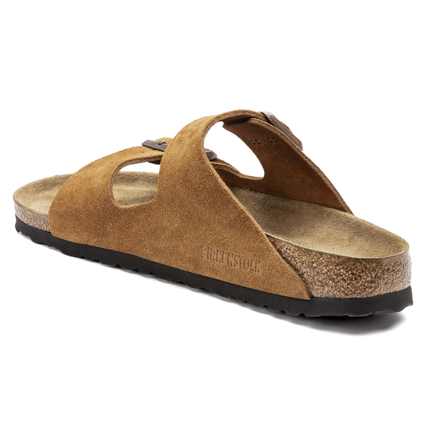 Birkenstock Arizona natikač semiš mink mehak vložek regular 1009526 