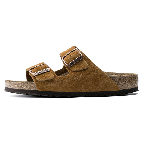 Birkenstock Arizona natikač semiš mink mehak vložek regular 1009526 