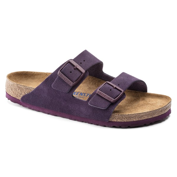 Birkenstock Arizona ženski natikači semiš wine 1021195