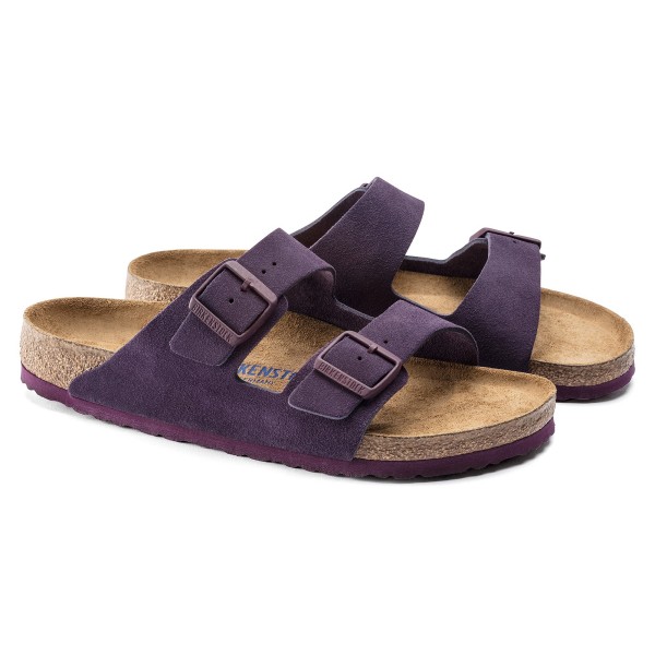 Birkenstock Arizona ženski natikači semiš wine 1021195