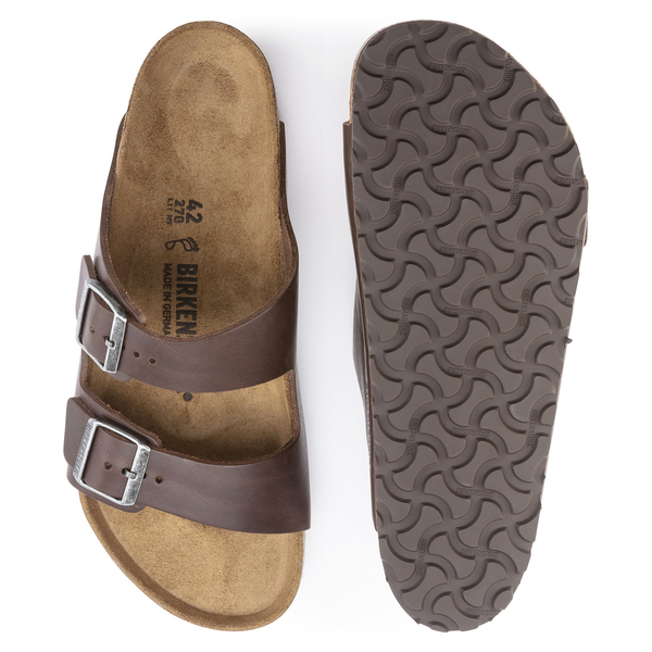 Birkenstock Arizona Vintage Wood Roast moški natikač regular 1023117