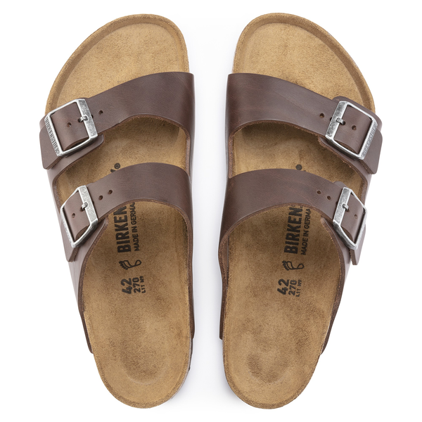 Birkenstock Arizona Vintage Wood Roast moški natikač regular 1023117