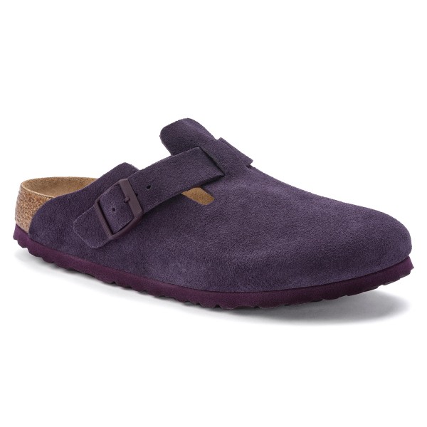 Birkenstock ženski natikači Boston v barvi wine 1023524