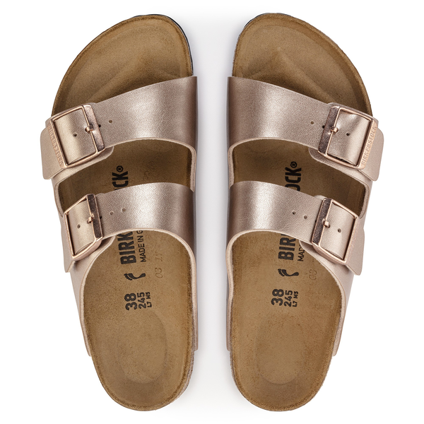 Birkenstock Arizona Birkoflor copper ženski natikač regular 1023942