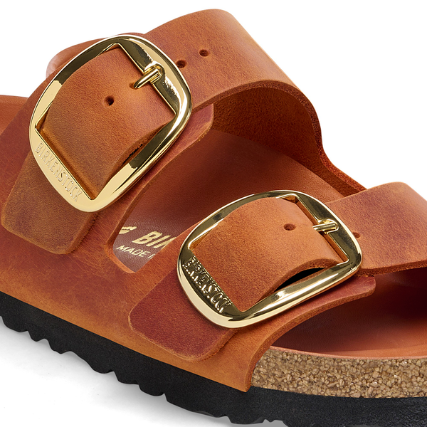 Birkenstock Arizona Big Buckle oljeno usnje burnt orange regular 1026609