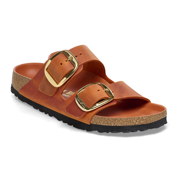 Birkenstock Arizona Big Buckle oljeno usnje burnt orange regular 1026609