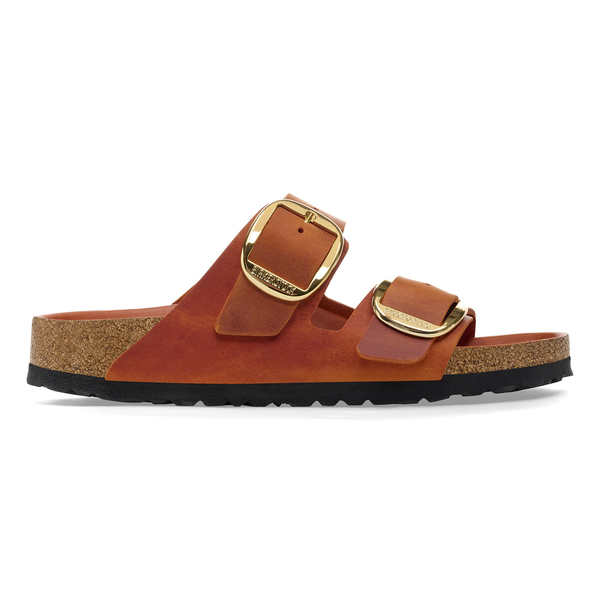 Birkenstock Arizona Big Buckle oljeno usnje burnt orange regular 1026609