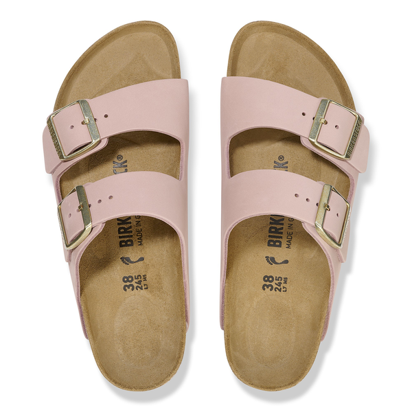 Birkenstock Arizona nubuk usnje soft pink regular 1026670