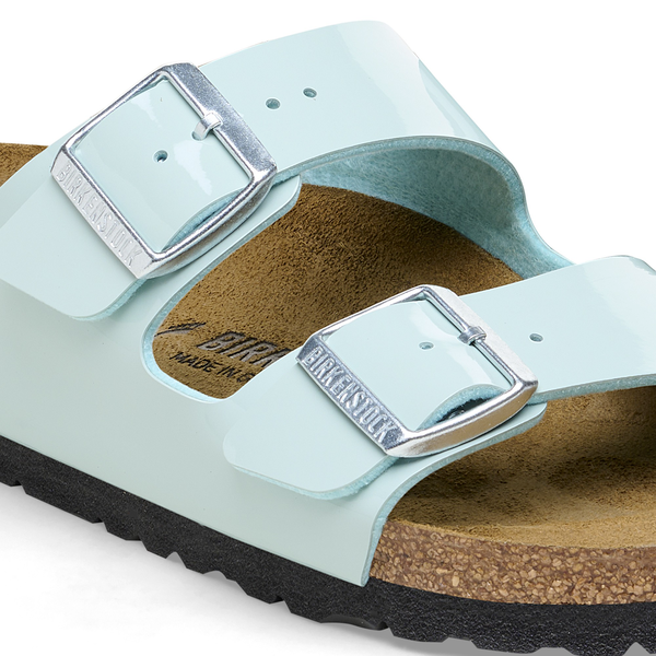 Birkenstock Arizona Birkoflor patent surf green regular 1026934