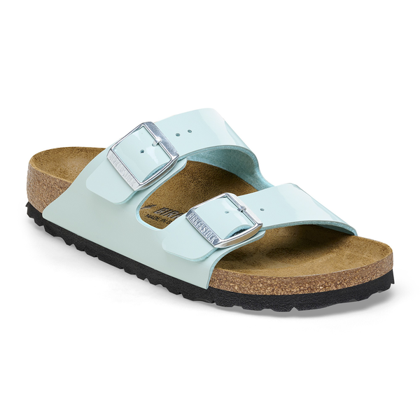 Birkenstock Arizona Birkoflor patent surf green regular 1026934