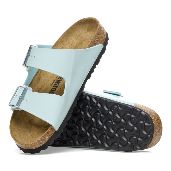 Birkenstock Arizona Birkoflor patent surf green regular 1026934