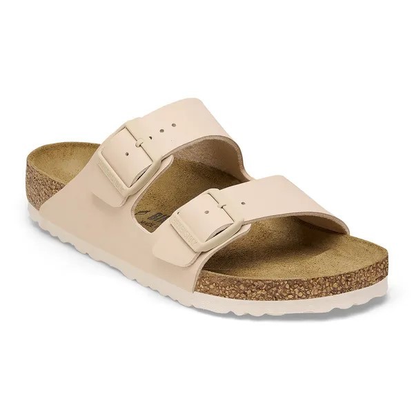 Birkenstock Arizona ženski natikač Birkoflor filc v novi bež barvi regular 1027721