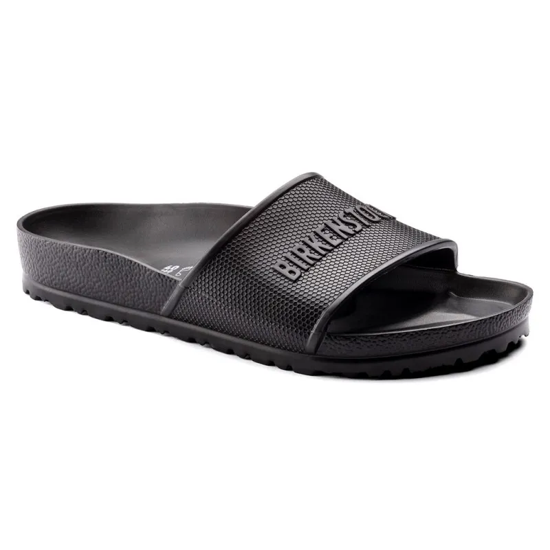 Birkenstock Barbados ženski natikač v Black barvi 1015398