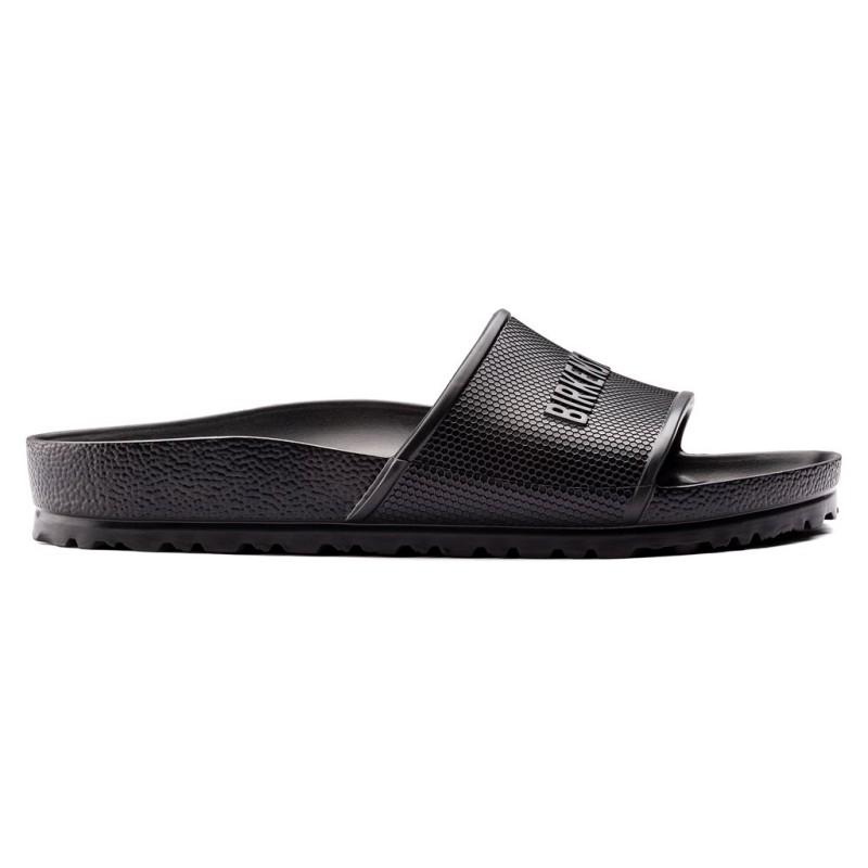 Birkenstock Barbados ženski natikač v Black barvi 1024561