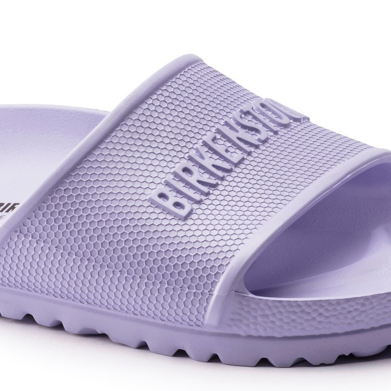 Birkenstock Barbados ženski natikač v Purple Fog barvi 1024561