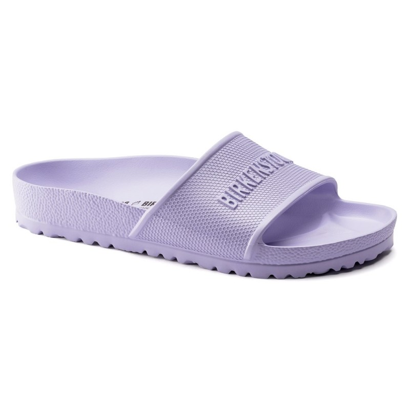 Birkenstock Barbados ženski natikač v Purple Fog barvi 1024561